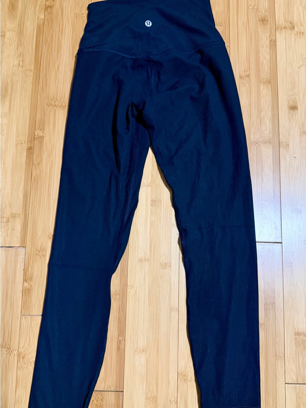 lululemon athletica Black Ribbed Men’s Jogger Leggings